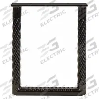 BUYERS PRODUCTS Cable Step: 12 in Step Wd, 1 3/8 in Step Dp, Steel, Black (MPN 5231512). Key specifications — Material: Steel; Color: Black; Step Tread: Non-Slip.