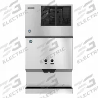 HOSHIZAKI Ice Machine: Crescent, 395 lb Ice per Day, Water Cooled, 22 in Ht, 30 in Wd, 24 in Dp (MPN KMD-355MWJ). Key specifications — Voltage: 104 -127V; Energy Star Compliant: No; Control Type: Infrared Sensor.