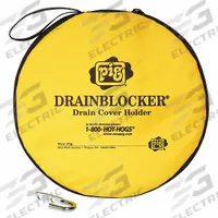 PIG Drain Seal Storage and Carry Case: 7 in Dia, 12 in Lg, Nylon/PVC, Yellow (MPN PLR282-12IN). Key specifications — Compatible Manufacturer Part Number: PLR412; Color: Yellow; Material: Nylon; Brand: PIG.