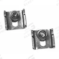 HOFFMAN Clamp Kit: Repl Clamps for Clamp-Cover Enclosures, Steel, 0.74 in x 1.09 in (MPN AL15). Key specifications — Finish: Plated; Brand: HOFFMAN; Accessory Type: Clamp Kit; Application: Replacement Clamps for Clamp-Cover Enclosures; Material: Steel.