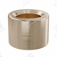 Sleeve Bearing: Bronze, SAE 841, 5/16 in Bore, 1/2 in OD, 3/8 in Lg, -35°F to 300°F, 10 PK (MPN AA506-02B). Key specifications — System of Measurement: Inch; Material Grade: SAE 841; Brand: OILITE.