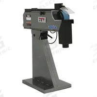 JET Belt Grinder: For Metal, 220 V, Three-Phase, 4 hp, 3 in Belt Wd, 79 in Belt Lg, Floor Standing (MPN 414615). Key specifications — attr652810: 220 V; attr652799: Belt Grinder; attr663749: Metal; attr652794: Three-Phase; attr663750: Floor Standing; attr652806: BG; attr652768: JET.