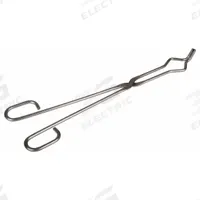 Crucible Tongs: 18 in Overall Lg, Stainless Steel, T302/304, Uncoated, 1/4 in Wire Size, Crucibles (MPN H-23392). Key specifications — Brand: APPROVED VENDOR; Coating: Uncoated; For Use With: Crucibles; Material Grade: T302/304; Product Type: Crucible Tongs; Tip Style: Crucible.