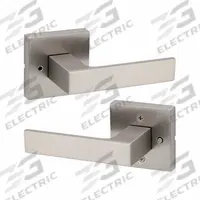 KWIKSET Door Lever Lockset: Privacy Lever Locksets, Nickel, ADA Compliant (MPN 730SAL-SQT-15-6AL-RCS). Key specifications — Ligature Resistance: Not Ligature-Resistant; Brand: KWIKSET; Lockset Function ANSI Code: F76; Visual Indicator Message: No Message; Lockset Style: Rose; ADA Compliant: Yes; Finish: Satin Nickel-Plated : Zinc.
