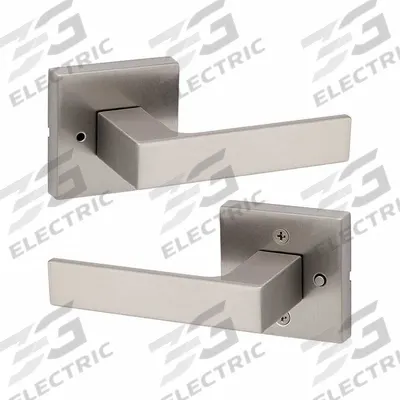 KWIKSET Door Lever Lockset: Privacy Lever Locksets, Nickel