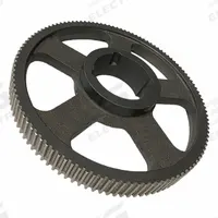 APPROVED VENDOR Timing Belt Pulley: Modified Curvilinear, Bushed, For GT Timing Belt Section (MPN 112-8MX21-2517). Key specifications — Brand: APPROVED VENDOR; Finish: Black Oxide; For Belt Series: Polychain® GT® Carbon™; For Bushing Size: 2517.