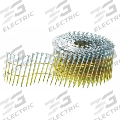 SENCO Siding Nails,2 1/4" L,Galvanized,PK3600: Siding Nails, Flat, Smooth, Steel - Collated Siding Nails