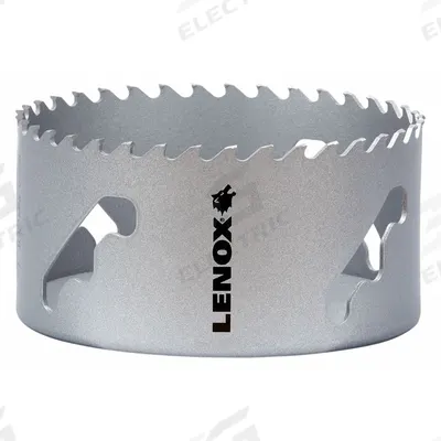 LENOX Hole Saw: 4 3/4 in Saw Dia., 3 Teeth per Inch, 1 7/8 in Max. Cutting Dp - Multi-Material-Cutting Hole Saws without Arbor