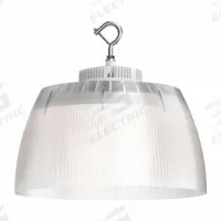 DAYBRITE LED Round Commercial High Bay: 33 lm, 3000K/3500K/4000K, 25 ft – 49 1/5 ft Mounting Ht, Gen (MPN RHG2533L8CST-UN3-DIM). Key specifications — Color Temperature: 3000K; Voltage: 120 to 347V AC; LED Replacement For: 1000W MH; Brand: DAYBRITE.