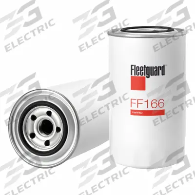 FLEETGUARD Automotive Fuel Filter: 11 5/8 in Overall Lg, 3 5/8 in Outside Dia - Spin-On Fuel Filters