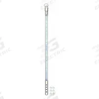 VEE GEE Armored Liquid In Glass Thermometer: 0°F to 300°F, Full Immersion, 12 in Immersion Dp (MPN 80703E-A). Key specifications — Accuracy: +/-2°F; Brand: VEE GEE; Temperature Units: Fahrenheit.