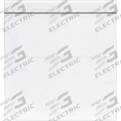 RELOC ZIPPIT Reclosable Bag: 6 mil Thick, 4 in Wd, 6 in Lg, Hang Hole Not Included - Single-Zip Reclosable Poly Bags