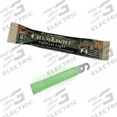 CHEMLIGHT BY CYALUME TECHNOLOGIES Lightstick: Green, 6 hr Light Duration, 4 in Overall Lg, 100 PK (MPN 9-74780). Key specifications — Color: Green; Brand: CHEMLIGHT BY CYALUME TECHNOLOGIES; Includes: NSN 6260-01-106-7478 NSN 6260-01-247-0363 (Hook and Gate End).