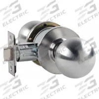ARROW Door Lockset: Passage Knob Locksets, Chrome (MPN MK01BD 26D). Key specifications — Lockset Style: Ball.