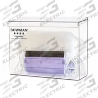 BOWMAN DISPENSERS Respiratory Equipment Dispenser: PETG Plastic, Transparent, Dispenser, 4 in Lg (MPN FM402-0111). Key specifications — Material: PETG Plastic; Color: Transparent; Includes: Dispenser; Brand: BOWMAN DISPENSERS.