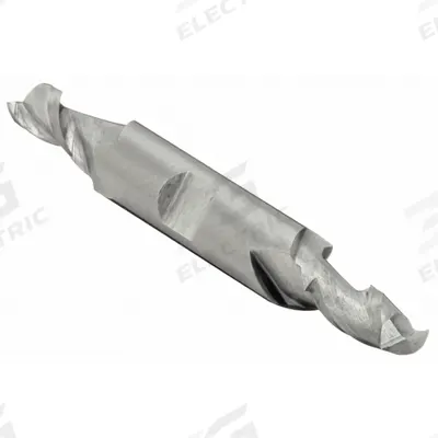 CLEVELAND Square End Mill: Carbide, Double End, 2 Flute, 1/4" Mill Dia, 5/8" LOC - Double-End Carbide Square End Mills for Aluminum