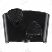 HUSQVARNA Grinding Tool: Hard, 100 Grit, Black, 2 Segments, Concrete, Clockwise/Counterclockwise (MPN VARI-GRIND EZ H100 DS). Key specifications — attr81237: Black; attr81244: Metal; attr122184: Grinding Tool; attr122180: Hard Concrete; attr81239: 970754903; attr122178: Triangle; attr81227: HUSQVARNA.
