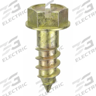 APPROVED VENDOR Concrete Anchor Screw: 3/4 in Overall Lg, 1/4 in Dia, Steel, Zinc Yellow - Hex-Head Screw Anchors