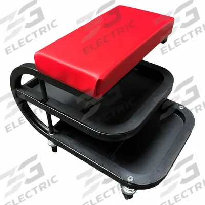 WHITESIDE Creeper Seat: Std-Duty, Fixed - Creeper Seats