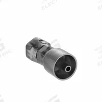 PARKER Hydraulic Crimp Fitting: Steel x Steel, Straight, -4 For Hose Dash Size, Female x Genderless (MPN 1JC43-6-4). Key specifications — Fitting Gender: Female x Genderless; Fitting Connection Type: ORS x Crimp; For Hose Dash Size: -4; Thread Size: 0.511"-27; Brand: PARKER.