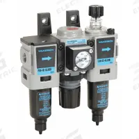 WILKERSON Filter/Regulator/Lubricator: 1/4 in NPT, 27 cfm, 250 psi Max Op Pressure, 5 micron (MPN C08-02-FLG0B). Key specifications — attr109588: C08; attr109524: WILKERSON.