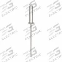 Blind Rivet,1 45/76" L,0.094" dia,PK500: Inch, 1 19/32 in Overall Lg, 1/2 in Body Lg, Dome, 500 PK (MPN U34121.009.0036). Key specifications — Brand: APPROVED VENDOR.