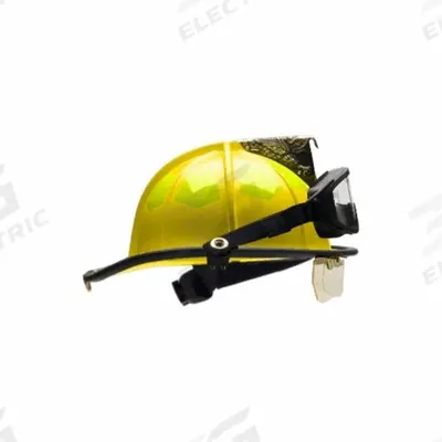 BULLARD Fire Helmet: Yellow, Fiberglass