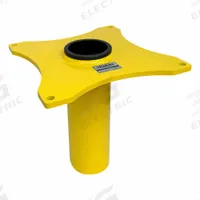 OZ LIFTING PRODUCTS Mounting Base: Socket, 2,500 lb Max Load Capacity, Steel, For 4.56 in Mast Dia (MPN OZSOC4). Key specifications — Brand: OZ LIFTING PRODUCTS; Material: Steel.