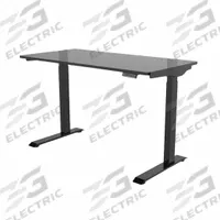 FLEXISPOT Adjustable Standing Desk: Black, Laminate, 48 in Overall Wd, 24 in Overall Dp, Steel, FCC (MPN E9B). Key specifications — attr989930: Black; attr989931: Steel; attr989903: FLEXISPOT; attr989934: Premium Keypad with Setting Memory; attr989914: Black; attr989916: Laminate.