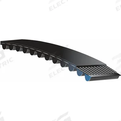 GATES Timing Belt: One Side, Curvilinear, PowerGrip HTD, 3 mm Pitch, 15 mm Top Wd - HTD Section Timing Belts