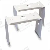 LITHONIA LIGHTING Tong Hanger: 2 1/2 in Lg, 8 1/3 in Wd, 2 1/6 in Ht, Unfinished, 2 PK (MPN TH2UN WWGR). Key specifications — For Use With: 2UN Series; Includes: Hanger For 9 in Channel; Accessory Type: Tong Hanger; Finish: Unfinished; Brand: LITHONIA LIGHTING.
