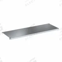 NEW AGE INDUSTRIAL Shelf: 72 in x 24 in, Solid Shelf, 800 lb Shelf Capacity, 16 ga, Unfinished (MPN 2472SB). Key specifications — Color: Silver; Brand: NEW AGE INDUSTRIAL.