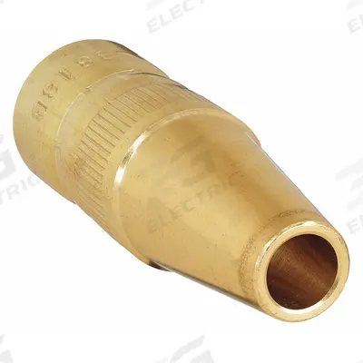 BERNARD Nozzle: Small Centerfire, 3/8 in, Tapered, 1/8 in Recess - Centerfire Series Nozzles