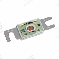 MERSEN Fuse: CNN Series, Bolt-On, Fast-Acting, 400 A, 80 V DC, Indicating, AC/DC, ANN | CNN (MPN CNN400). Key specifications — Brand: MERSEN; Series: CNN; Equivalent Fuse Series: ANN & CNN.