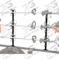 BUYERS PRODUCTS Lockable Trimmer Rack: Lockable Trimmer Rack, 36 in Overall Lg, 7 in Overall Wd (MPN LT13)