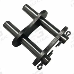 TSUBAKI Attachment Link: For Lube-Free Roller Chains, D-3, 80, Single Strand, 1 in Pitch, Steel (MPN 80LD3CL). Key specifications — attr305132: Attachment; attr305112: TSUBAKI.