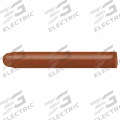 MARKAL Marking Crayon: Wax, 17 mm Tip Wd, Firm, Brown - Wax Lumber Crayons