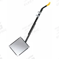SEE ALL INDUSTRIES Inspection Mirror: 12 in L x 12 in W Mirror Size, Mirr. Mat. Acrylic (MPN DUC-PLX1212F). Key specifications — attr1004918: SEE ALL INDUSTRIES; attr1004923: Metal; attr1016088: Wheels Included.