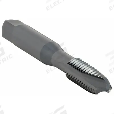 CHICAGO-LATROBE Spiral Point Tap: 3/8"-16 UNC, H3 / 2B, 3 Flute, Plug Chamfer - Spiral-Point Taps for Steel & Stainless Steel