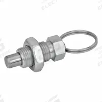 JW WINCO Indexing Plungers with Pull Ring: Steel Body w/ SS Plunger, M10x1 Thread (MPN 717-5-M10X1-AK-ST). Key specifications — Brand: JW WINCO.