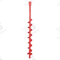 ECHO Earth Auger: 36 in Overall Lg, 3 in Overall Dia, Steel, Powder Coated, Clockwise Rotation (MPN 99944900160). Key specifications — Brand: ECHO; Driveshaft Connection Shape: Round; Finish: Powder Coated; Material: Steel; Rotation: Clockwise.