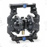 ARO Double Diaphragm Pump: Aluminum Body, 2 in, NPT Connection, 178 gpm, 260 ft Max. Head (MPN PF20A-AAS-SAA-B). Key specifications — Brand: ARO; Seat Material: 316 SS; Check Valve Material: Santoprene.