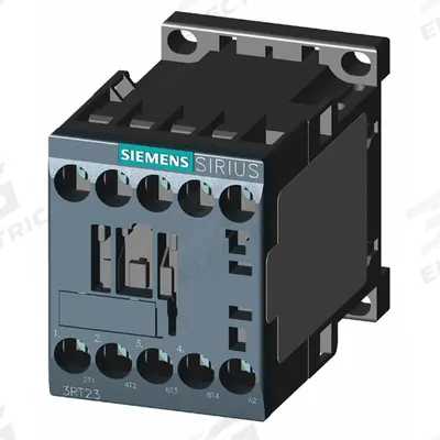 Siemens Magnetic Contactor: Non-Reversing, 4 Poles, 4NO Contacts, 9 A - Non-Reversing IEC Contactors