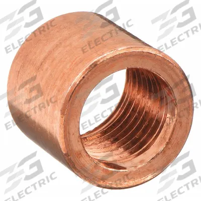 NIBCO Sweat Fitting Bushing: 1/2 in CTS x 1/8 in Pipe, FTG x FNPT - Wrot Copper Tube Fittings