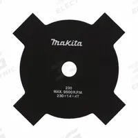 MAKITA Brush Cutter Blade: 10 in Dia, Steel (MPN 196895-8). Key specifications — Brand: MAKITA; Compatible Manufacturer Number: 391VJ3; Material: Steel; Product Type: Brush Cutter Blade.