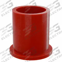 BUNTING BEARINGS Flanged Sleeve Bearing: PTFE, 1 in Bore, 1 1/4 in OD, 1 1/2 in Overall Lg, Red (MPN BJ4F162012). Key specifications — Brand: BUNTING BEARINGS; Color: Red.