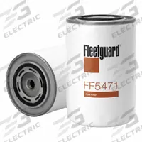 FLEETGUARD Automotive Fuel Filter: 17 11/16 in Overall Lg, 4 1/4 in Outside Dia, Diesel Fuel, Diesel (MPN FF5471). Key specifications — attr434022: FLEETGUARD; attr1017112: Buses; attr1017113: Bcmh.