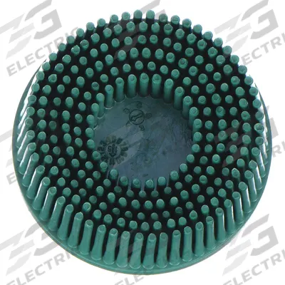 SCOTCH-BRITE Tapered Bristle Disc: 2 in Brush Dia, TR, Ceramic - Deburring & Cleaning Bristle Discs for All Metals