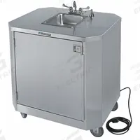 LAKESIDE Portable Hand Washing Station: Water Heater Included, Dual Manual Handle, 2.2 gpm Flow Rate (MPN 9610). Key specifications — Brand: LAKESIDE.