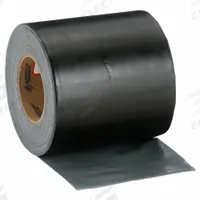 Roof Repair Tape: 6 in W, 50 ft L, 35 mil Thick, Black, For All Materials Except Silicone (MPN RSB-6-50R). Key specifications — UV Protected Material: Yes; Color: Black; Brand: ETERNABOND; Compatible Surface Material: All Materials Except Silicone; Material: MicroSealing Technology.